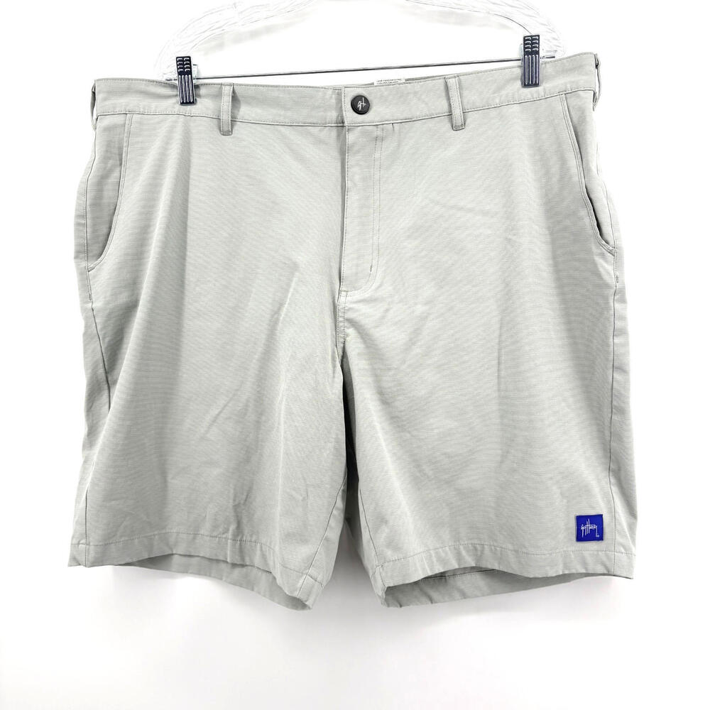 Guy Harvey Shorts Light Gray Waist 40
